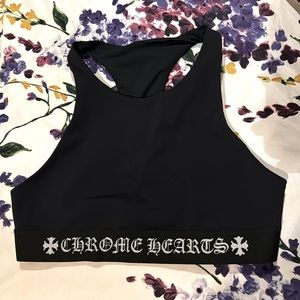 Chrome Hearts sports bra